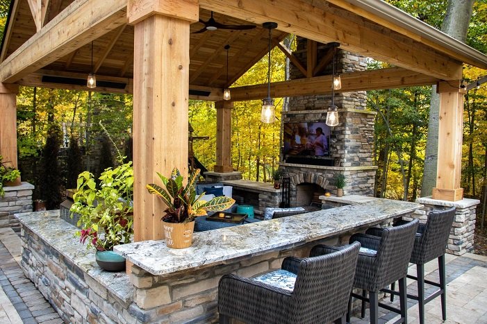 Outdoor Kitchen Pavilion